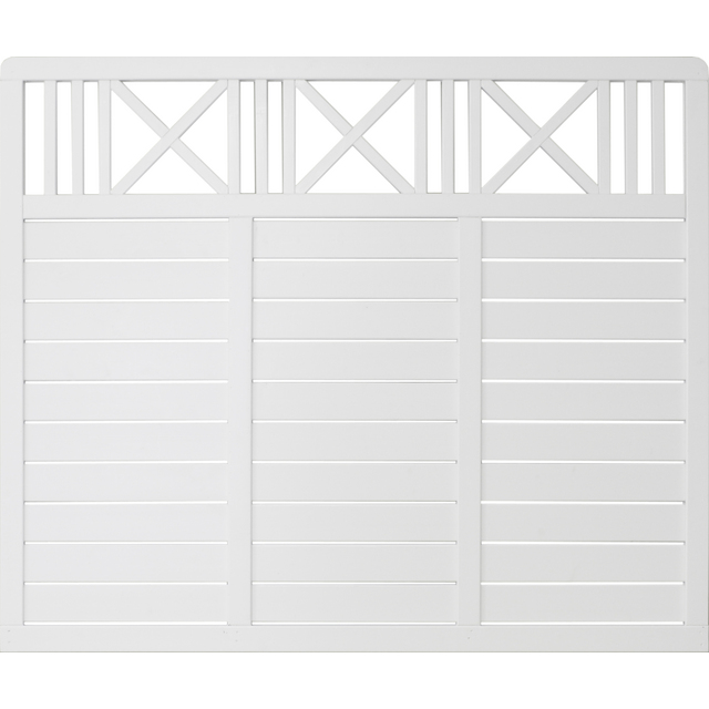 SKÄRM SALVIA 1 VITMÅLAD 180X150CM | Beijerbygg Byggmaterial